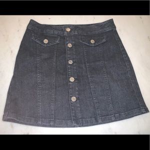 Black High Waisted Skirt
